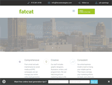 Tablet Screenshot of fatcatstrategies.com